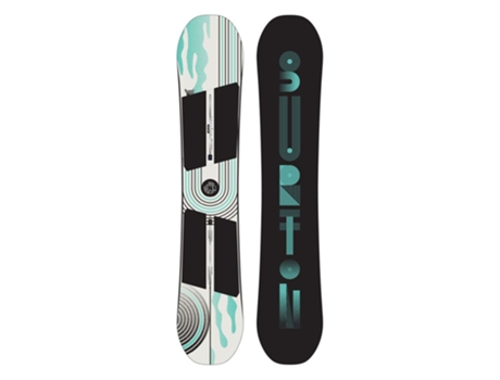 Tabla BURTON Snowboard Mulher Rewind Preto 141