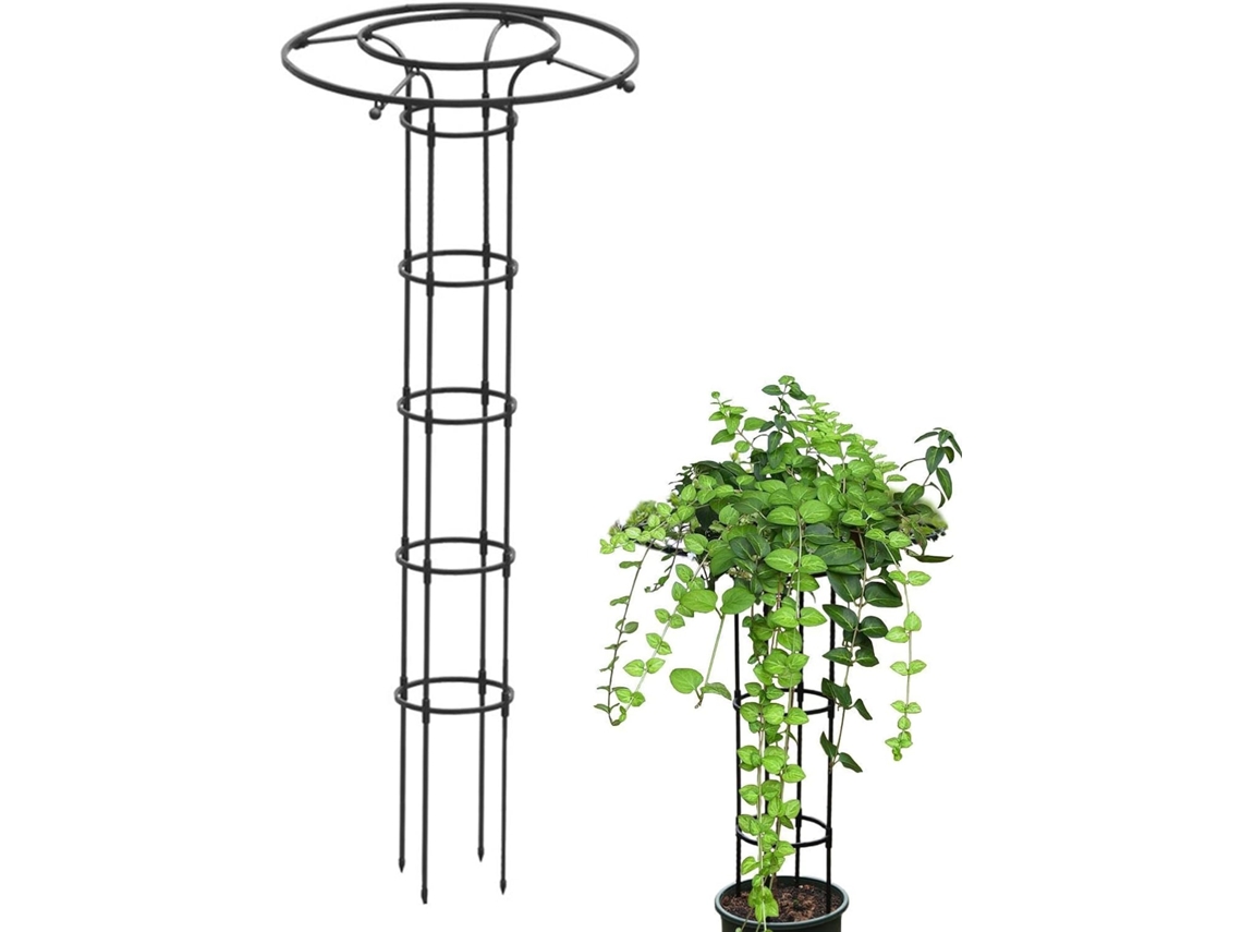 Enrejado Vertical Para Jardín: Estructura Metálica De Soporte Para Plantas De Interior, Soporte Para Enredaderas
