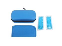 Estojo De Viagem Isolado Para Insulina Com Pacotes De Gelo Bolsa Portátil Versátil Para Medicamentos Diabéticos