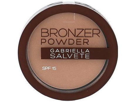 Base en Polvo GABRIELLA SALVETE Powder Bronzing Powder SPF 15 Shade (8 g)