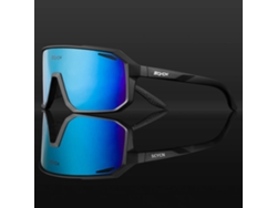 Gafas de sol unisex MDUG con lentes semitransparentes, protección UV400 y resistentes a los impactos (estilo C2).