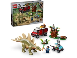 Lego® Jurassic World misiones de dinosaurios: descubrimiento del estegosaurio – juguete divertido