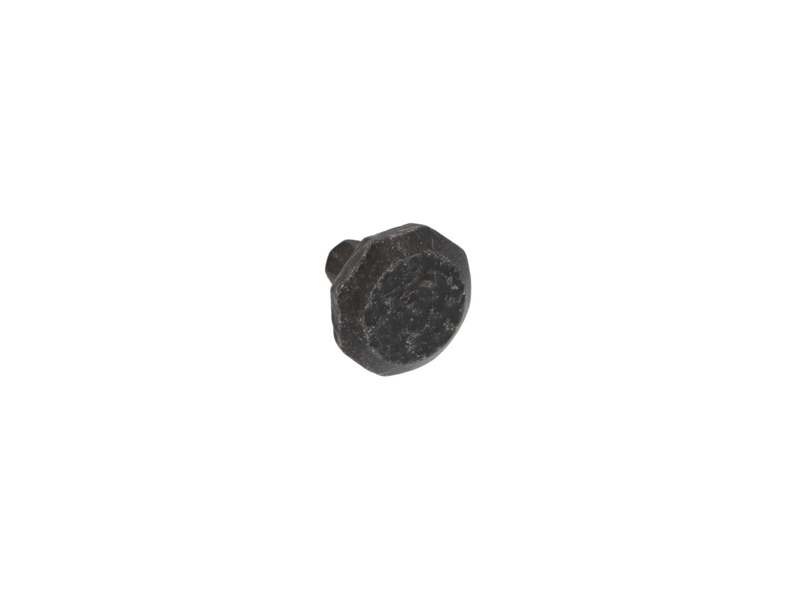 Pomo Para Muebles De Zamac Diámetro 32mm Hierro Negro Vintage Lote De 25