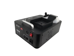 Máquina de humo, 1500 W de potencia, control remoto inalámbrico, 1500 W, 24 LED, enchufe UE OEM