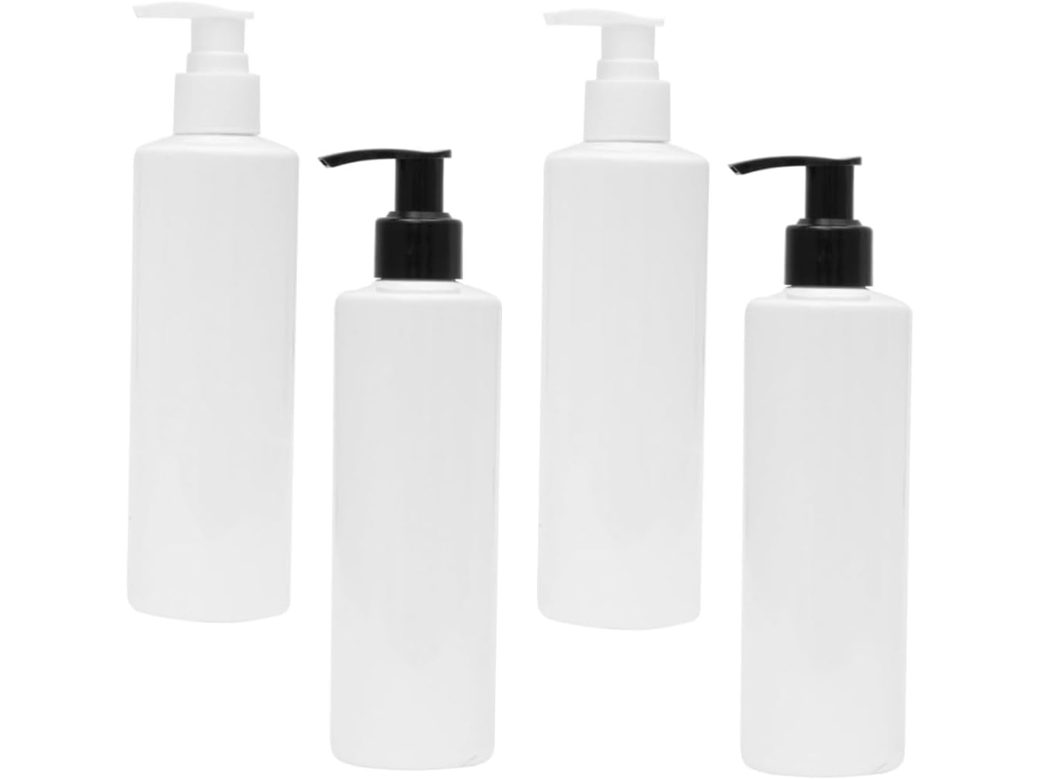 5 Pièces Flacon De Voyage Con Pompe Contenant Para Articles De Toilette De Shampoing Récipient D...