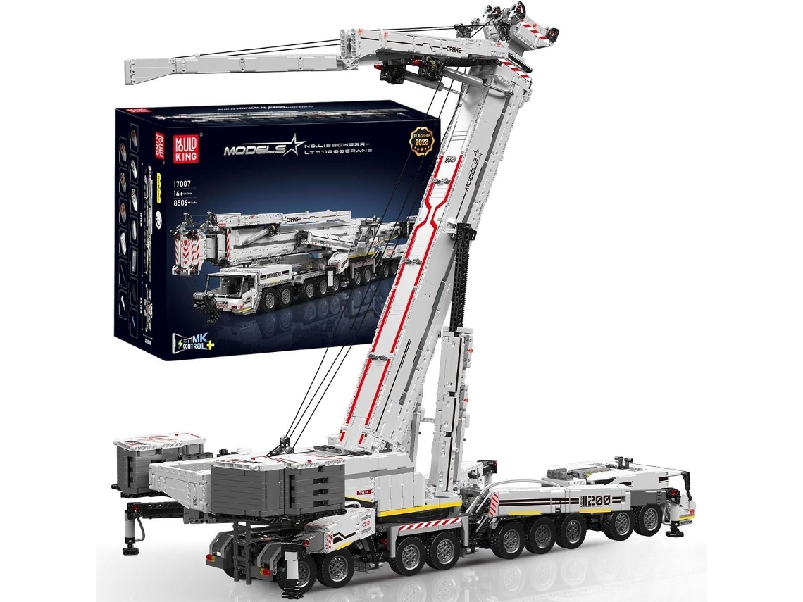 Mould King Controlo Remoto Ultimate Liebherr Ltm11200 Branco 17007