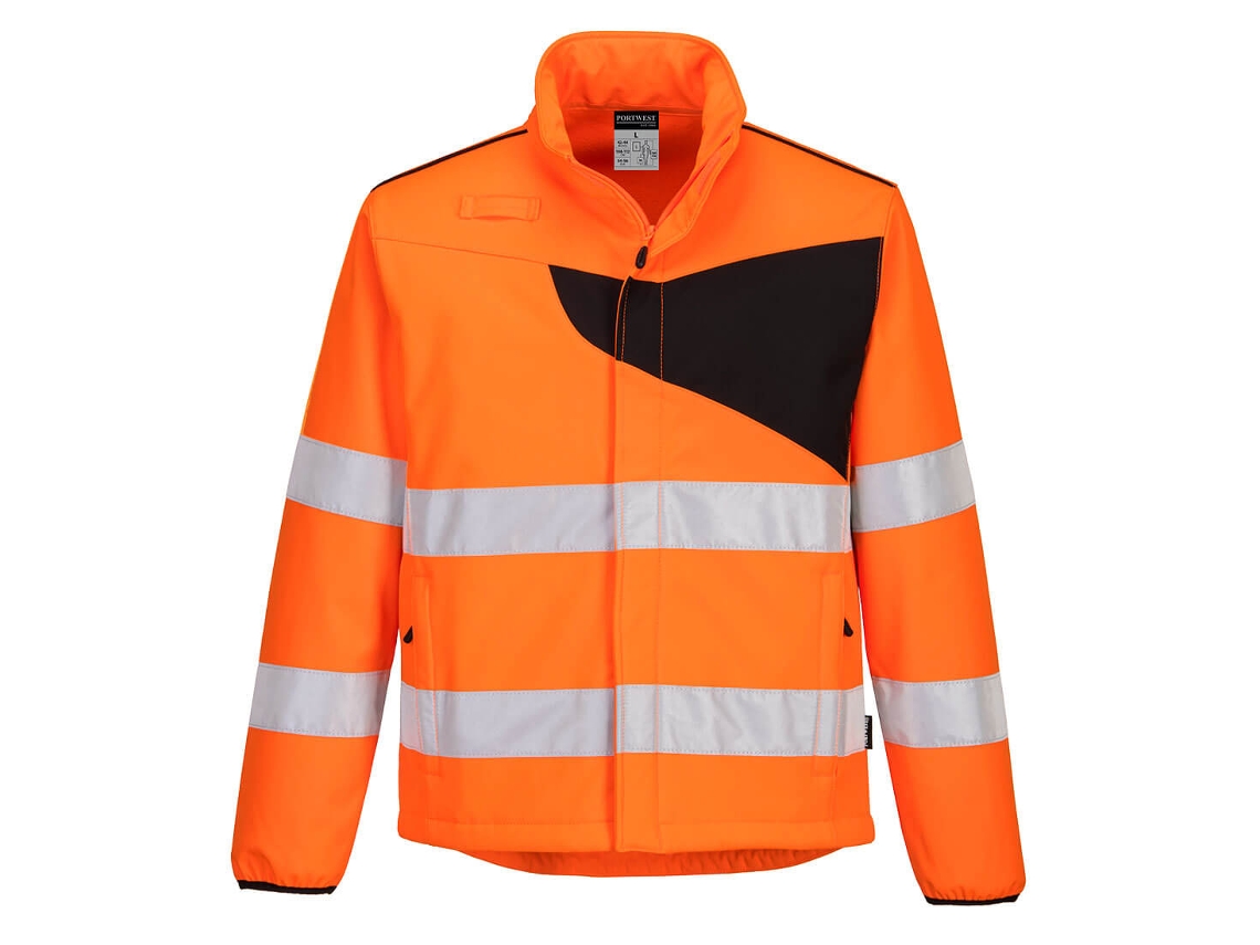 Chaqueta softshell de alta visibilidad Portwest Pw2 (2 capas)