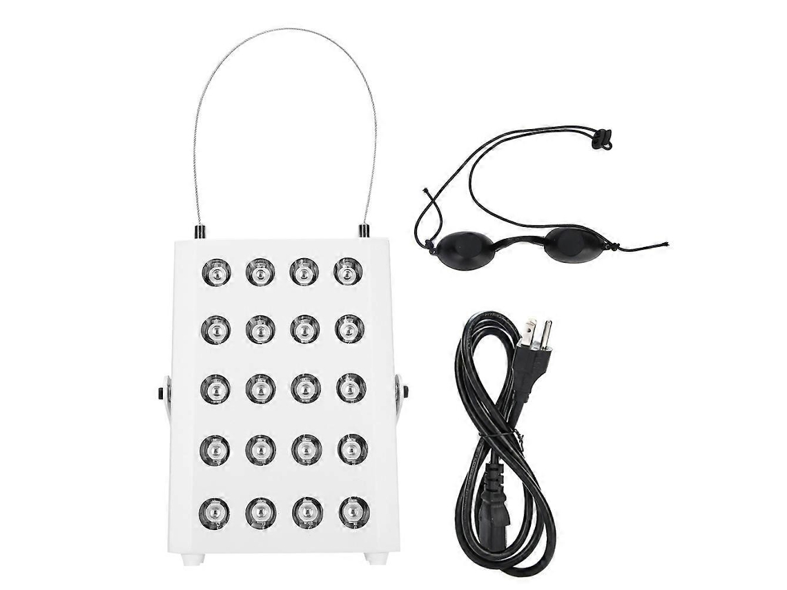 Lámpara de fisioterapia LED infrarroja de 60 W para terapia de luz roja (enchufe americano 100-265 V)