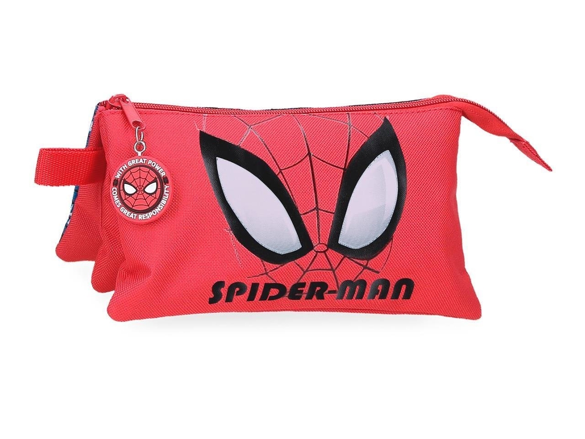 MARVEL Estuche Escolar Poliéster Authentic Rojo