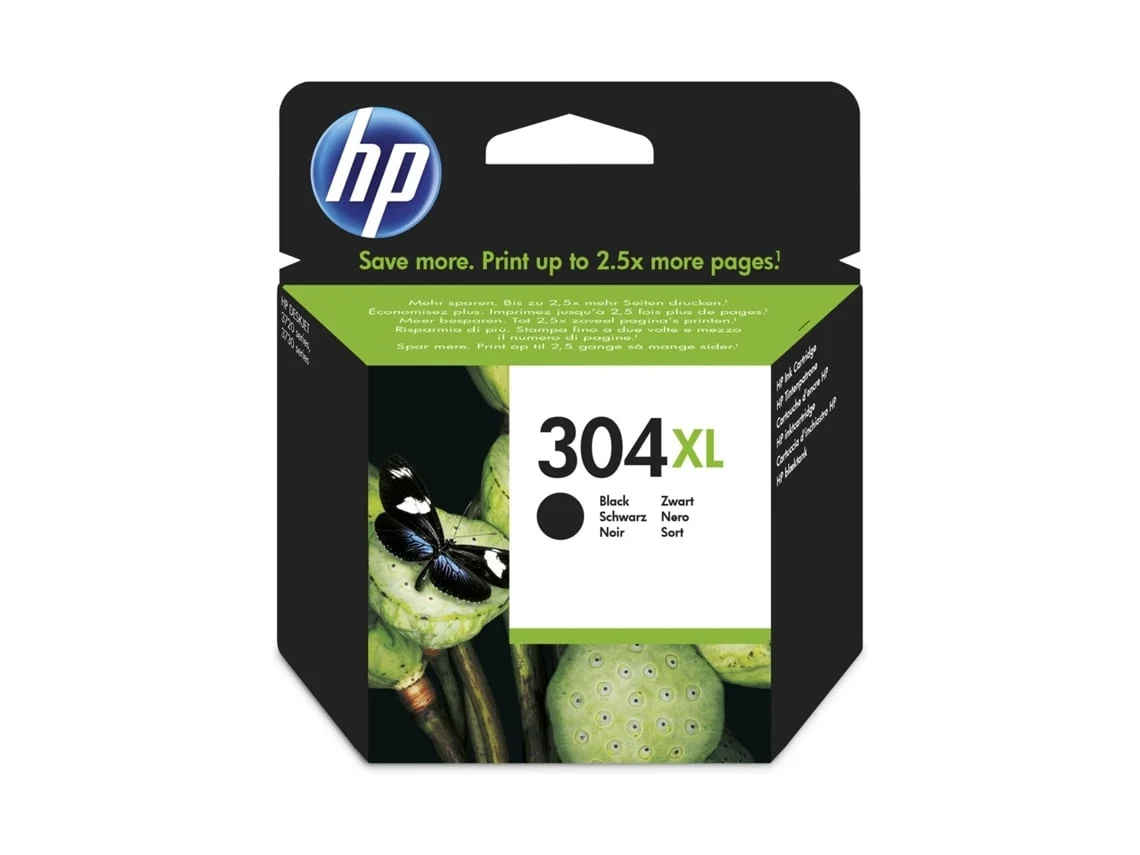 Cartucho de tinta Original HP 304XL Negro de alta capacidad para Deskjet serie 3700