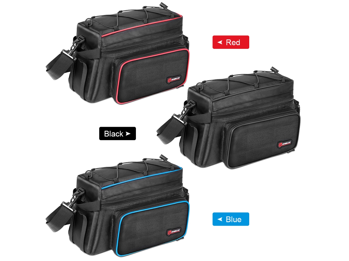 Bolsa Trasera Impermeable Para Bicicleta De 25 Litros Con Funda Para La Lluvia, Bolsa De Equipaje Para Portaequipajes De Bicicleta.
