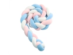 Correas De Seguridad Trenzadas Para Cuna Con Nudos, Tira Larga Para Barandilla De Cuna (200 Cm)