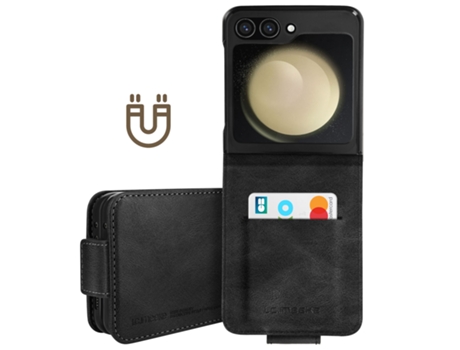 Funda para Samsung Galaxy Z Flip 5 AVIZAR Negro