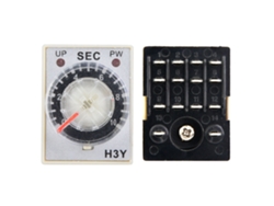 2026dz-Relé temporizador H3y-4 Controlador de retardo Interruptor Puntero 14 pines 220 V CA 10 s