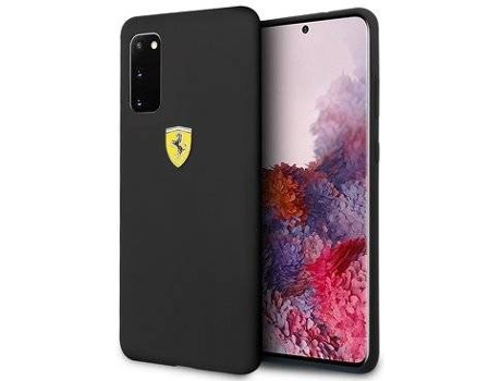 Carcasa Samsung Galaxy S20 FERRARI Negro