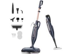 Limpiador de suelos a vapor, potente (1300 W), 3 modos de vapor, negro, UE