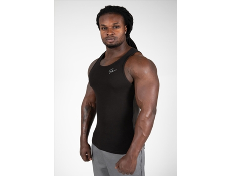 Tank Top Richmond Rib GORILLA WEAR (Negro/Gris - Xxl/3Xl)