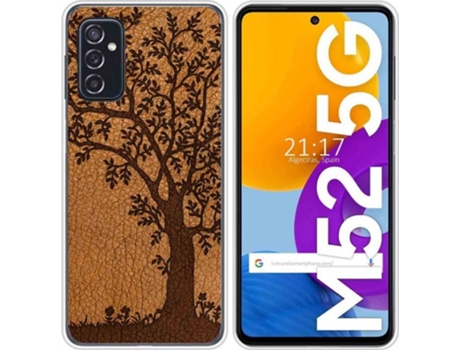 Carcasa Samsung Galaxy M52 5G TUMUNDOSMARTPHONE Cuero 03 Multicolor
