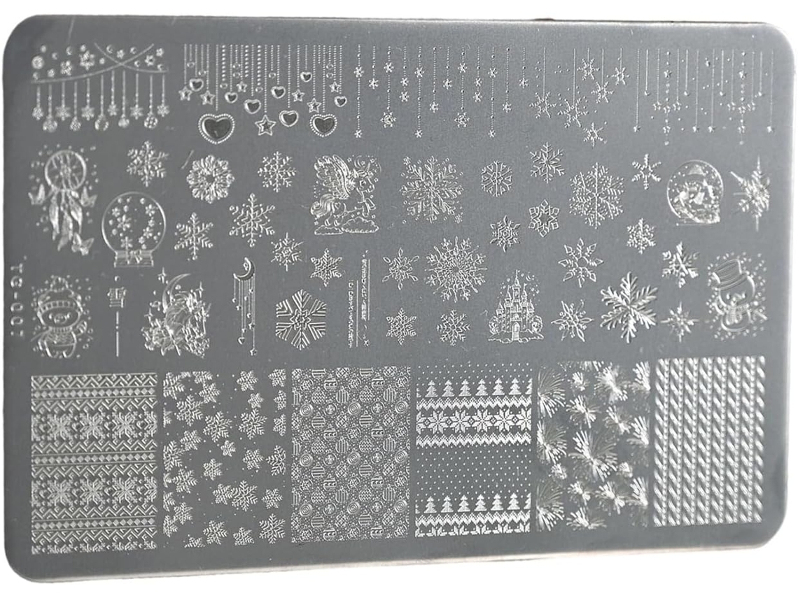 Placa de estampado para manicura SFUSHOS