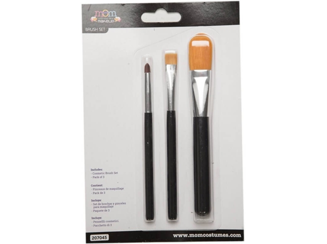 Pinturas Faciales DISFRAZZES Set De Brochas De Maquillaje 