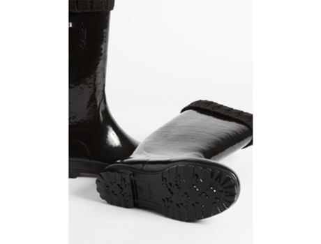 Botas de Mujer AIGLE Lluvia Eliosa Winter Negro (36)
