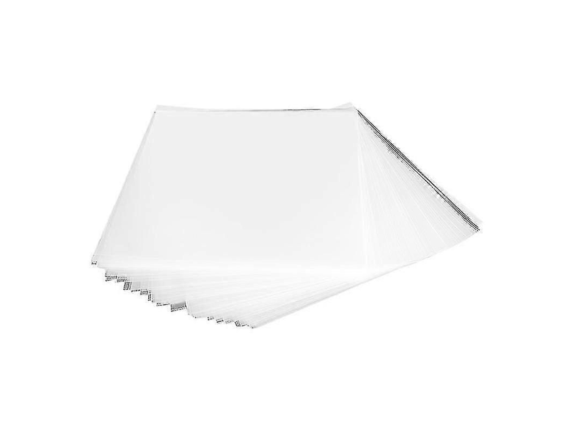 50 Protectores Transparentes De 12 Pulgadas Para Discos De Vinilo Lp Y Tocadiscos