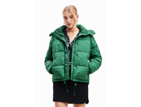 Chaqueta de plumón texturizado para mujer DESIGUAL
