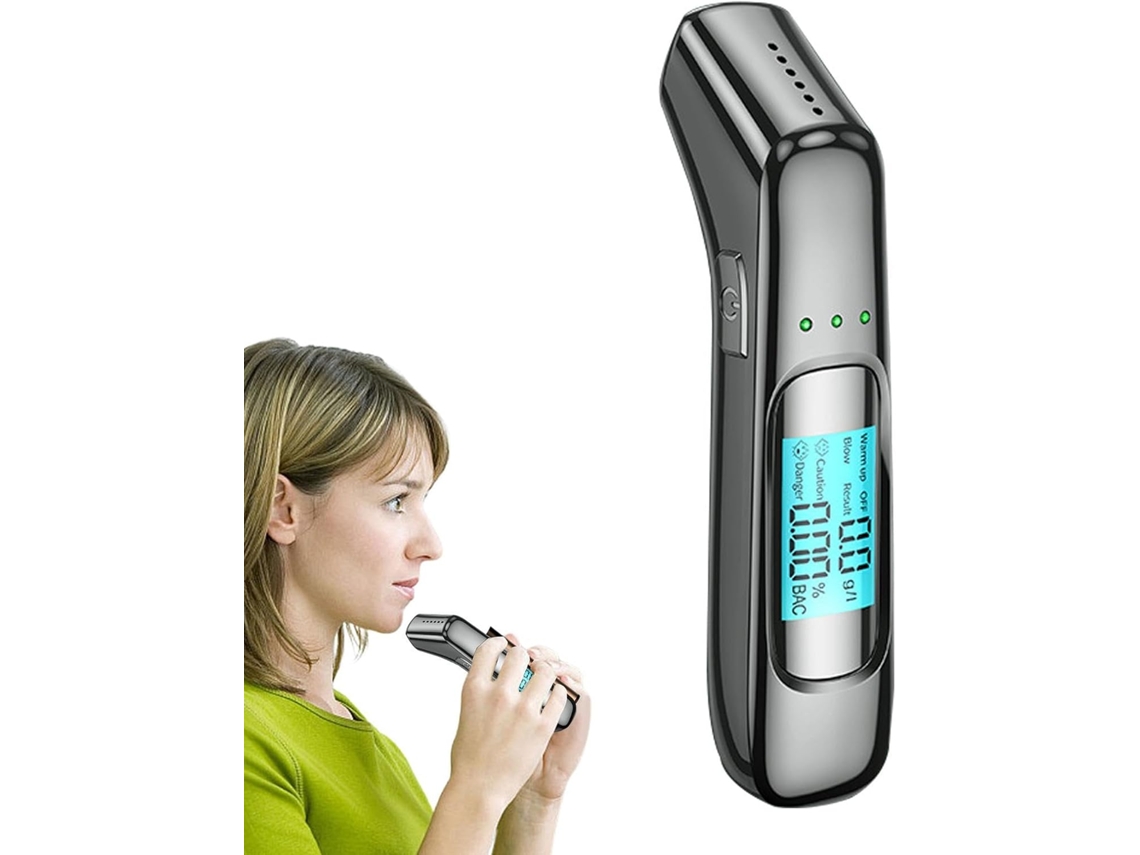 Bafômetro Para Álcool Em Gel, Suporte Para Mini Teste