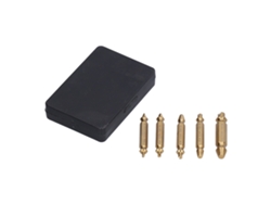 Juego De 5 Extractores De Tornillos Para Quitar Tornillos Rotos O Dañados, Doble Cabezal, Acero Al Carbono.