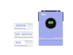 Inversor solar híbrido de doble entrada y alta eficiencia, 3 kW, sin wifi, 24 V, 220 V, 240 V, OEM