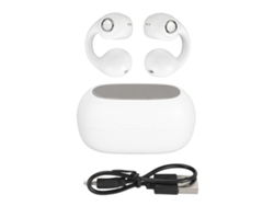 Auriculares abiertos EOOCOO Bluetooth 5.3 con micrófono integrado.