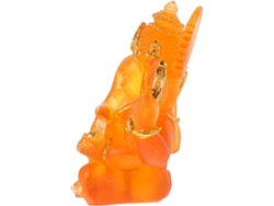Estatua Elefante Meditativa Adorno Piedra Ligera Fácil Manejar Atraer Suerte Bendiciones Decoración Oficina
