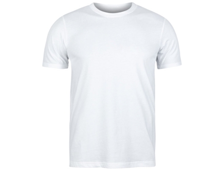 T-shirt JOLUVI Camiseta De Manga Curta Combed Cotton Branco 2XL Homem
