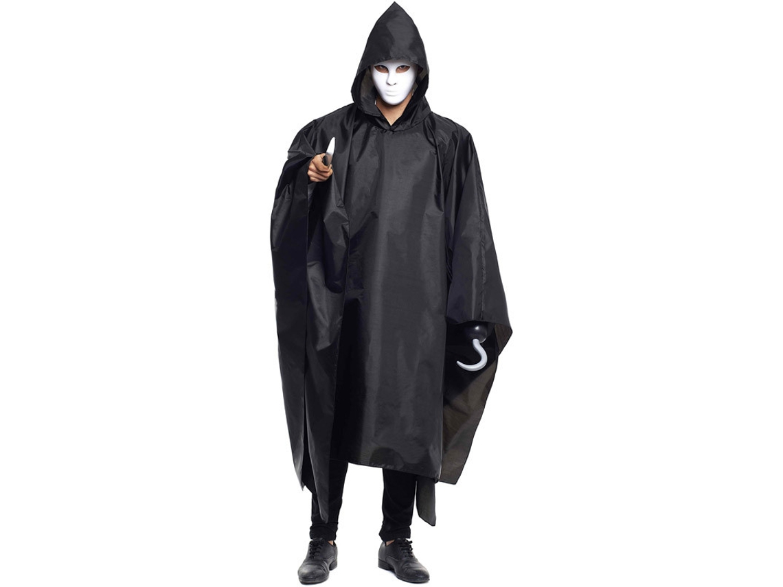 Disfraz de Hombre PARTILANDIA mackintosh negro (Tam.: XL)