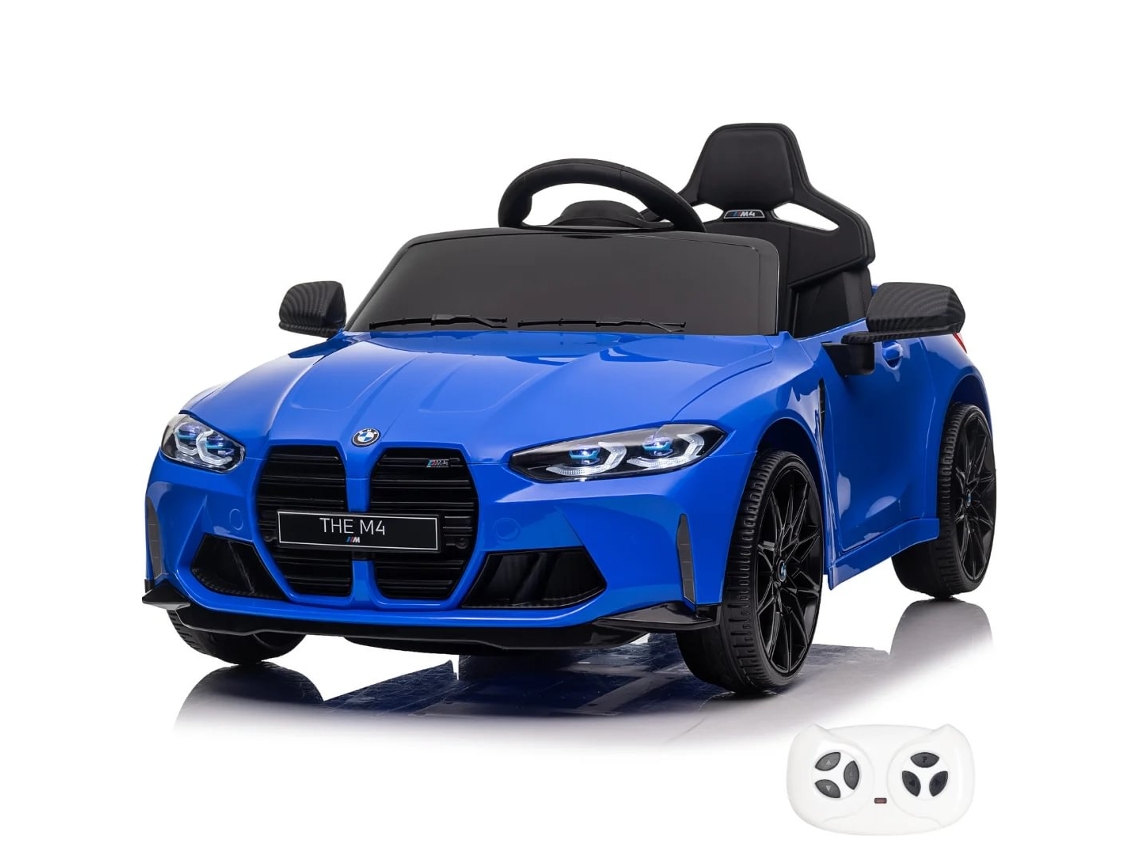 Vehículo Eléctrico Para Niños - Bmw M4 Competition 12v - 1 A 5 Años - Azul