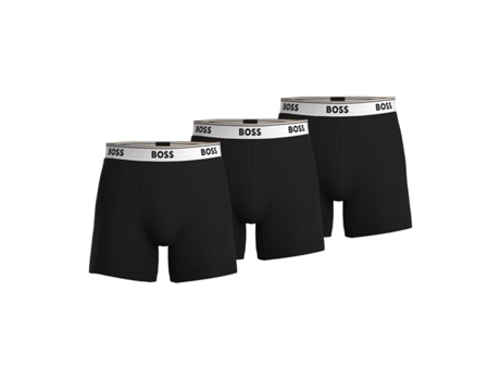 Boxers HUGO BOSS Algodón Hombre (M - Negro)