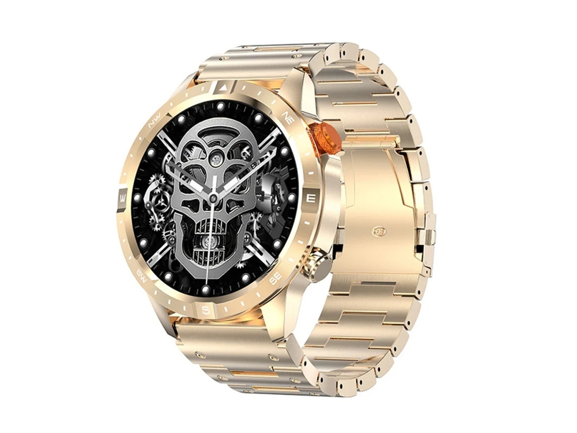 Reloj inteligente con llamadas Bluetooth, modos deportivos y diseño robusto, color rosa, Yizhood