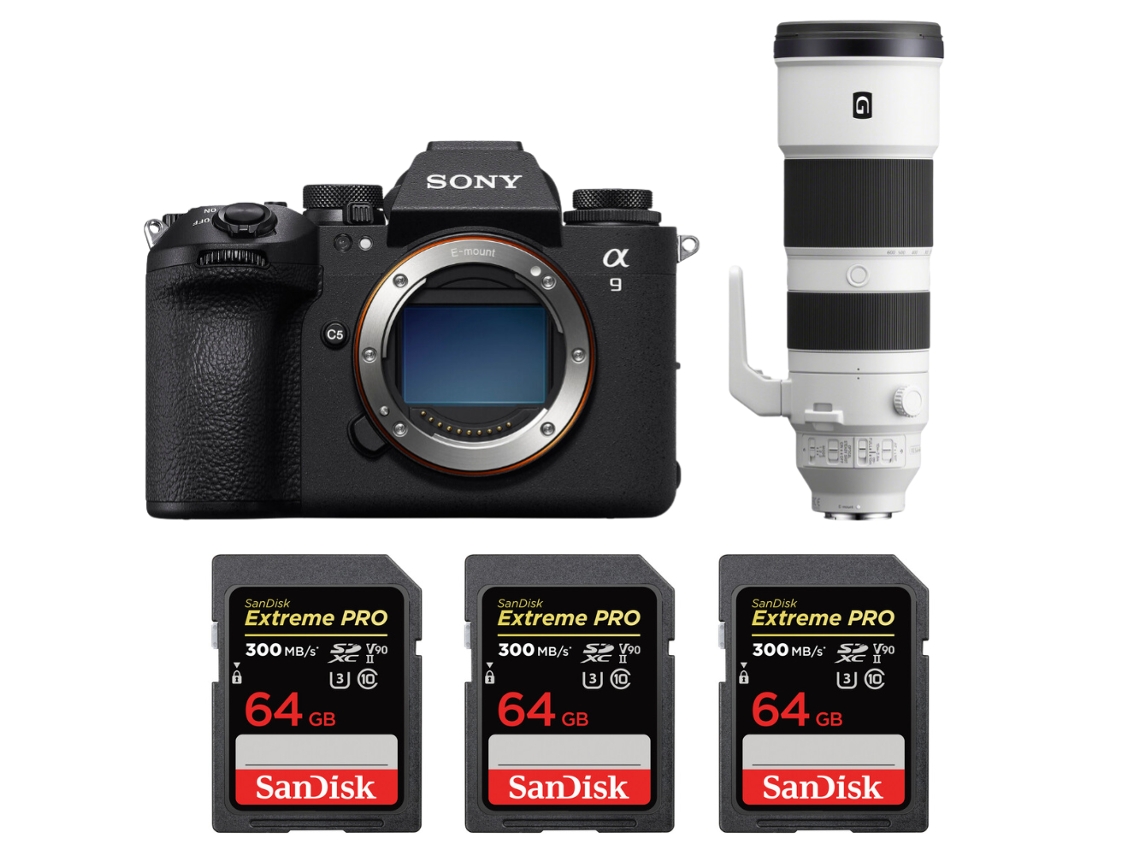 Sony A9 Iii + Fe 200-600mm F/5.6-6.3 G Oss + 3 Sandisk 64gb Uhs-ii 300mb/s + Ebook “20 Consejos Para Fotos Que Impactan”