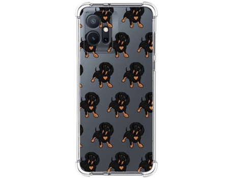 Carcasa para Vivo Y55 5G TUMUNDOSMARTPHONE Dibujos Antigolpes Perros 10 Multicolor