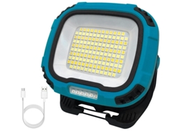 Luz De Trabajo Led Recargable, Reflector Cob Superbrillante Con Soporte Magnético, Luz De Seguridad Con Batería Usb, Luz Portátil Impermeabl