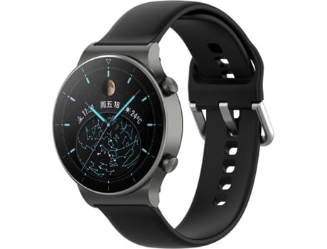 Correa SmoothSilicone con Hebilla PHONECARE para Garmin Instinct Edición Sports Negro