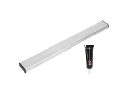 Portacuchillos magnético de acero inoxidable cepillado para montaje en pared, accesorio de cocina de 40 cm