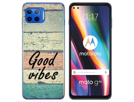 Carcasa Motorola Moto G 5G Plus TUMUNDOSMARTPHONE Dibujos Multicolor
