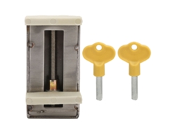Cerradura Antirrobo De Acero Inoxidable Para Ventanas Y Puertas Con Llave, Para La Seguridad De Los Niños.