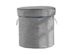 Bolsa De Almacenamiento De Juguetes Infantiles Con Alfombrilla Oxford Gris Grande, Organizador Portátil.