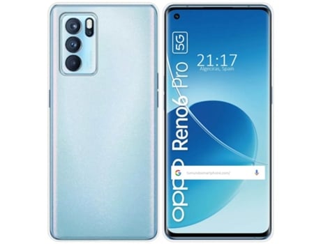 Carcasa Oppo Reno 6 Pro 5G TUMUNDOSMARTPHONE Silicona Transparente