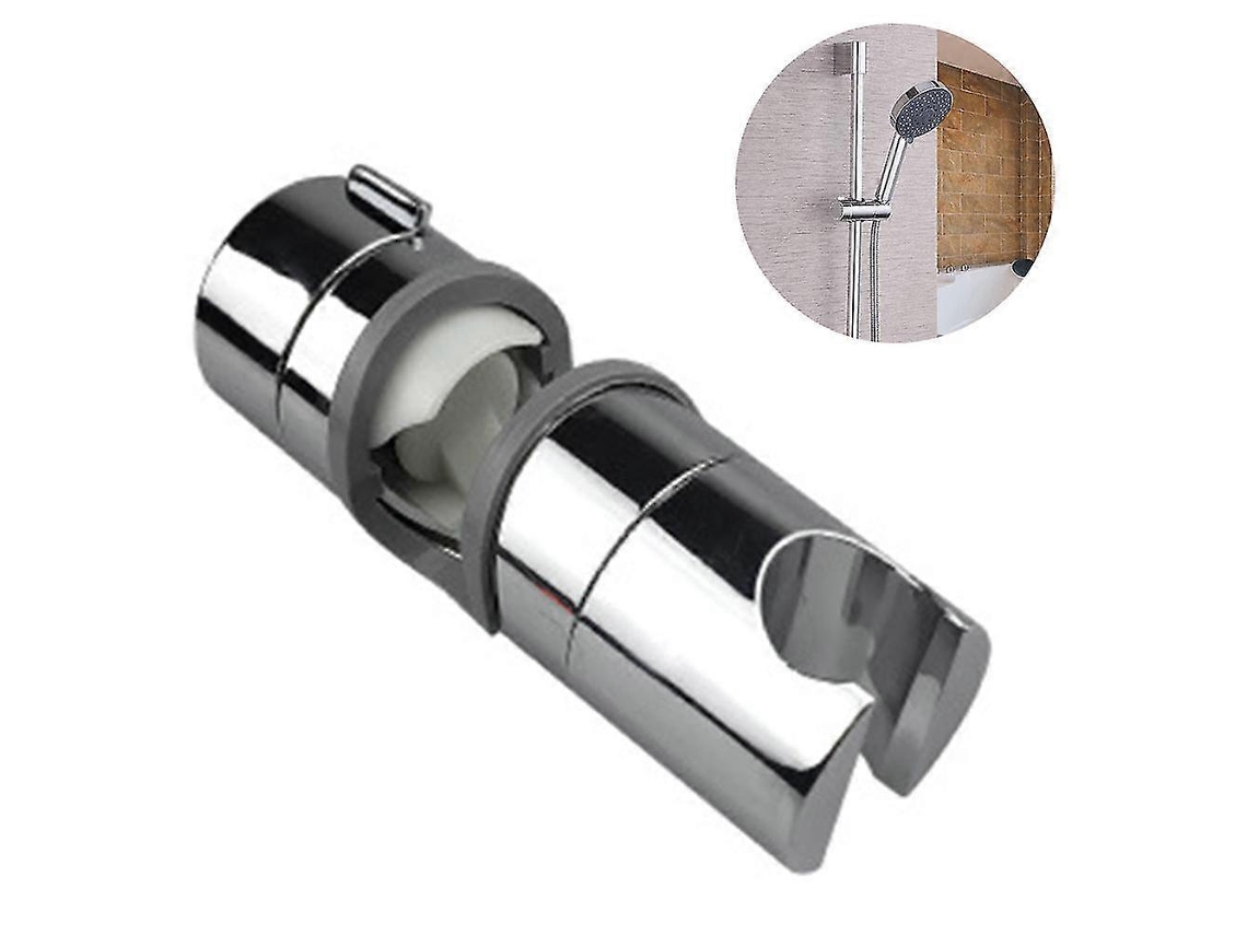 Soporte Ajustable Para Ducha De Mano Universal 19-25mm Con 360° Giratorio Y Instalación Sin Herramientas