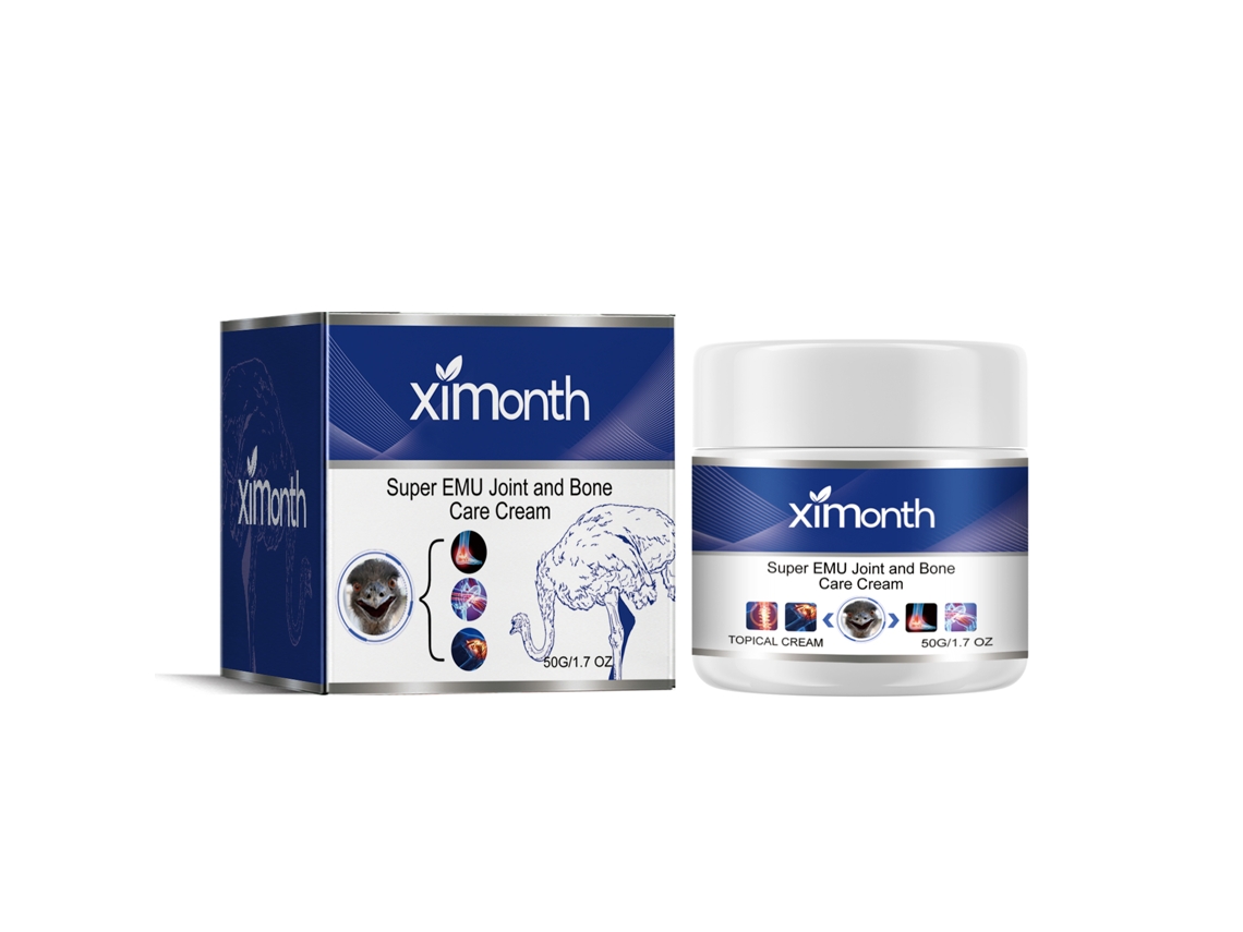 Crema Ximonth para el alivio del dolor de hombros, cuello, espalda baja y músculos.