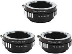 Adaptador 3x Para Lentes Af A Cámaras Nex-3 Y Nex-5 Con Montura E Dc111