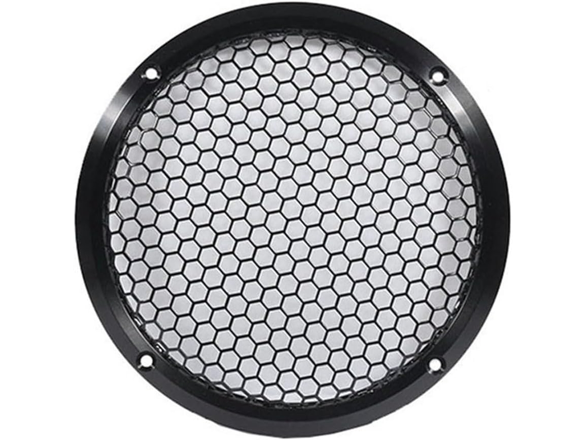 Rejilla De Altavoz Tweeter De Aluminio Para Coche, Totalmente Metálica, Mejora De Audio.